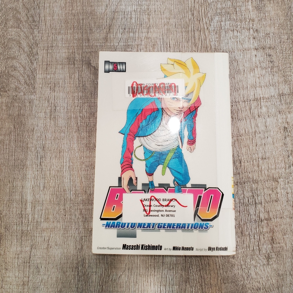 Boruto English Paperback Manga Volume 5 By Masashi Kishimoto